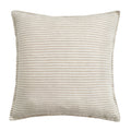 100% French Flax Linen Railroad Stripe Reversible Euro Sham Euro Sham
