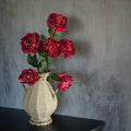 25" BURGUNDY PEONY STEM