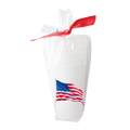 American Flag Frosted Cups | Set of 6