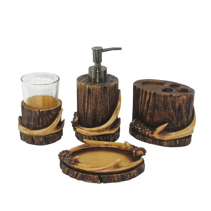 Antler Soap/Lotion Dispenser Bath Accessory