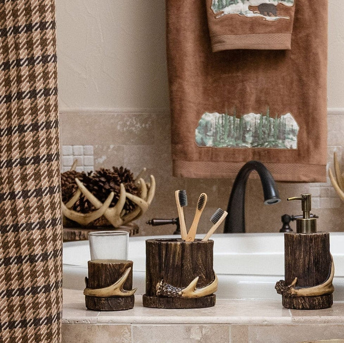 Antler Soap/Lotion Dispenser Bath Accessory