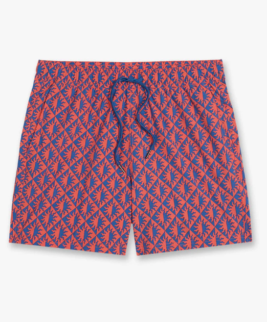 Bungalow Trunk- Cobalt Suns by Fair Harbor