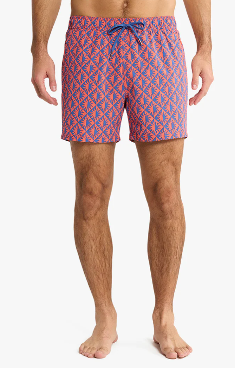Bungalow Trunk- Cobalt Suns by Fair Harbor
