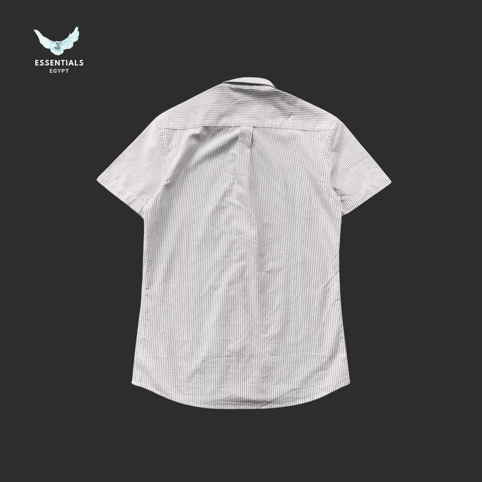 CDG Play Shirt – Grey Red Heart - ESSENTIALS EGYPT