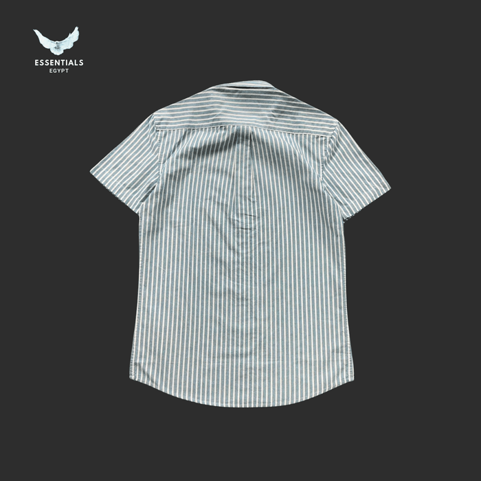 CDG Play Shirt – Striped Red Heart - ESSENTIALS EGYPT