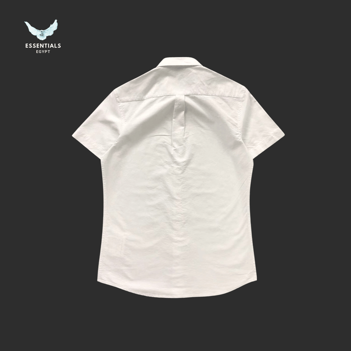 CDG Play Shirt – White Red Heart - ESSENTIALS EGYPT