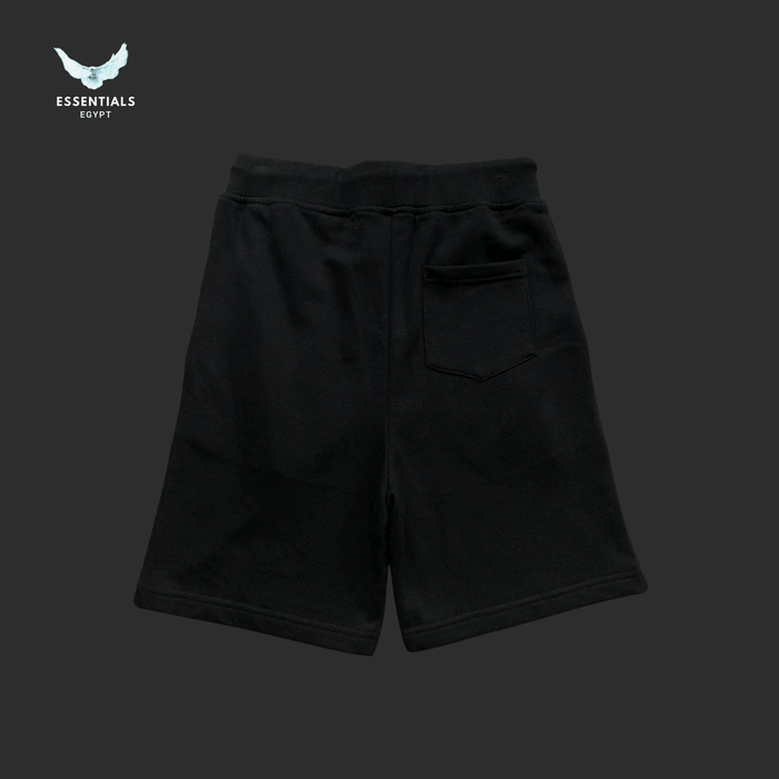 CDG Play Shorts – Black Dual Logo - ESSENTIALS EGYPT