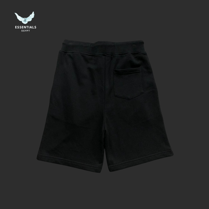 CDG Play Shorts – Heart Patch Black - ESSENTIALS EGYPT