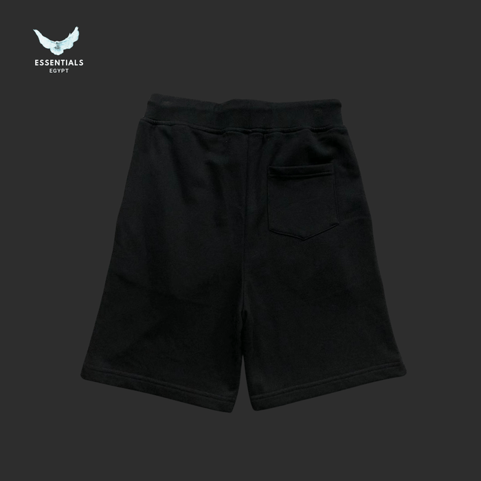 CDG Play Shorts – Plain Black Logo - ESSENTIALS EGYPT