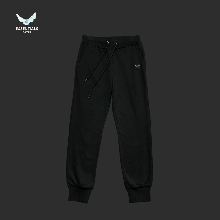 CDG Play Trousers – Mini Black Heart - ESSENTIALS EGYPT