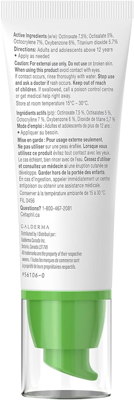 Cetaphil Daily Facial Moisturizer SPF 50 - For Sensitive Skin 50ml - Shoppers-kart.com