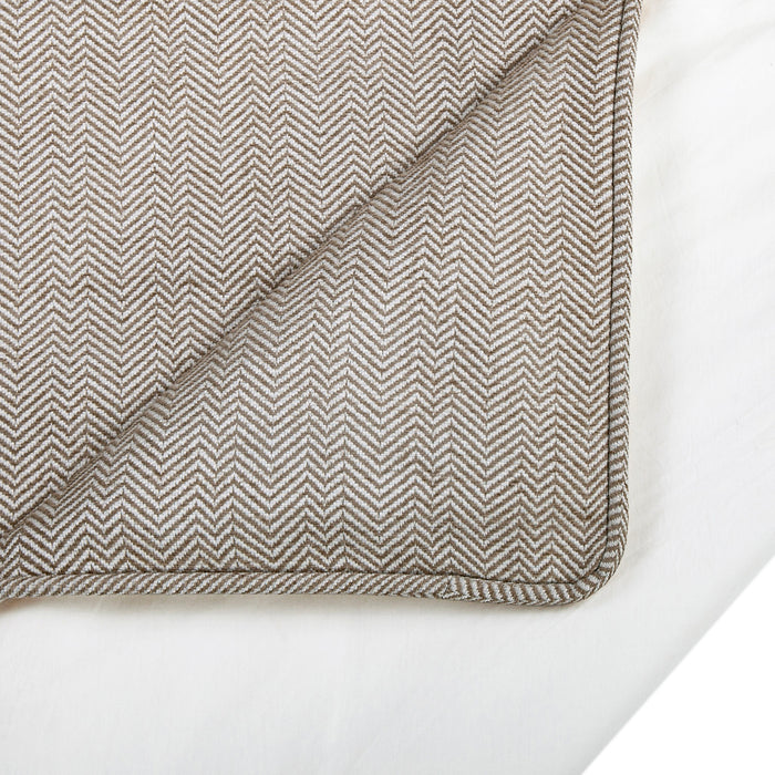 Chenille Herringbone Bedding Set