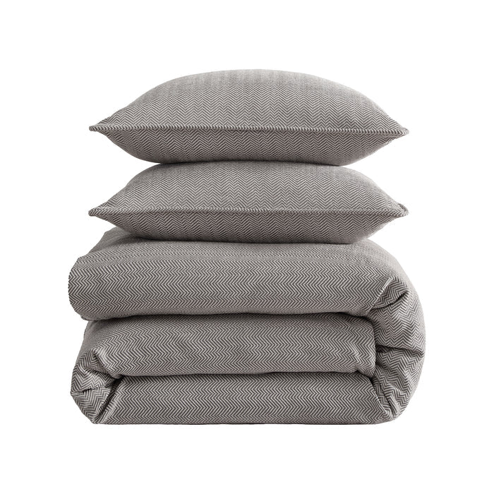 Chenille Herringbone Bedding Set