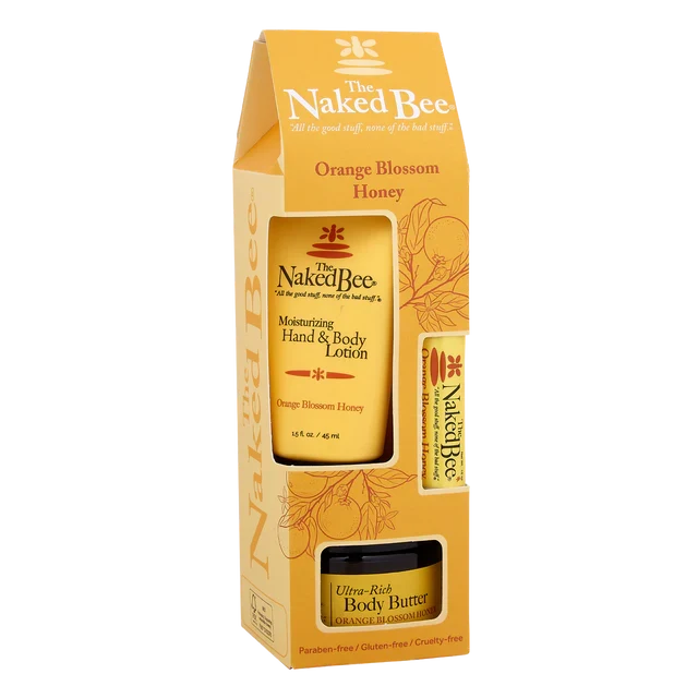 Contemporary Orange Blossom Honey Gift Collection
