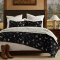 Conversation Reversible Quilt Set