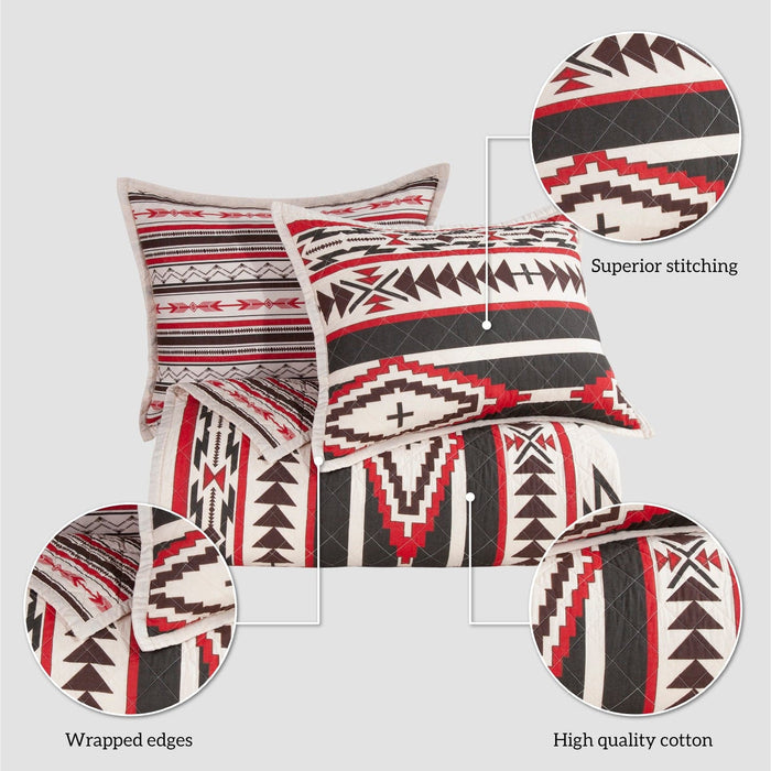 Cortez Reversible Quilt Set