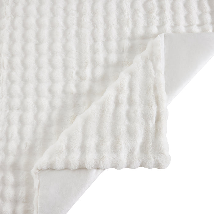Cottontail Faux Fur Comforter Set