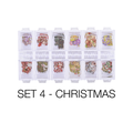 Cre8tion Nail Art - Colorful Sequins Box 04 Christmas 12 Styles