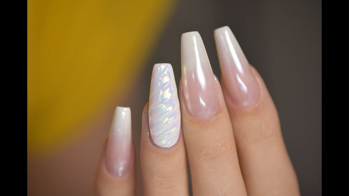 Cre8tion Nail Art - White Pearl Effect 1g
