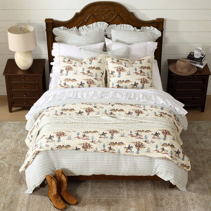 Desert Trail Reversible Quilt Set