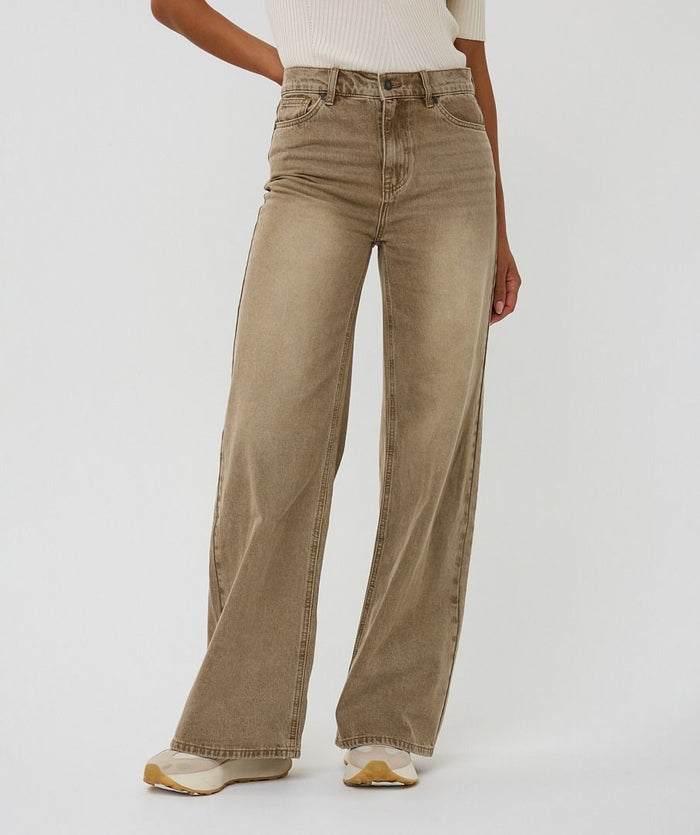 ESQUALO WIDE LEG TROUSERS