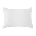 Hera Washed Linen Blend Tailored Pillow Sham