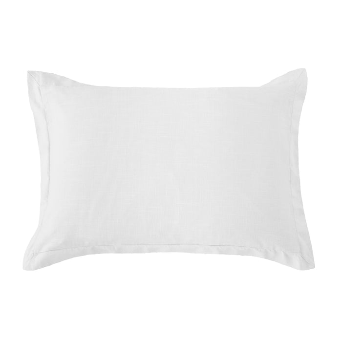 Hera Washed Linen Blend Tailored Pillow Sham