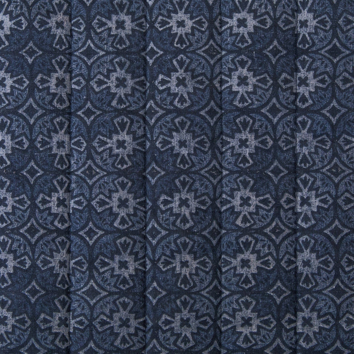 Indigo Reversible Quilt Swatch
