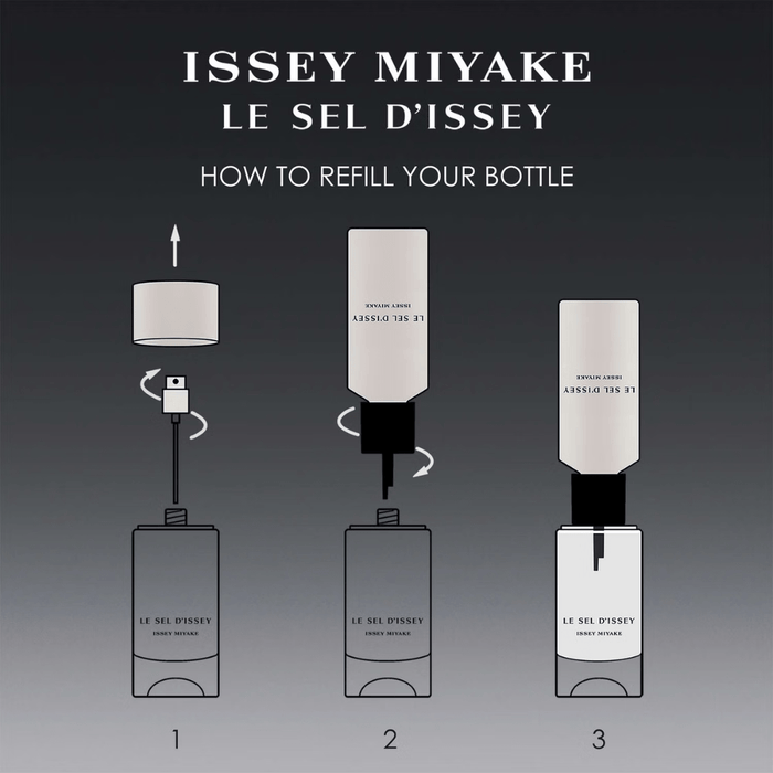 Issey Miyake Men's Aftershave Issey Miyake Le Sel D'Issey Eau de Toilette Men's Aftershave Spray (50ml, 100ml, Refill)