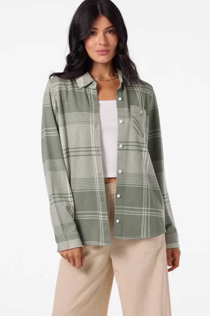 JORGINA LONG SLEEVE FLANNEL SHIRT