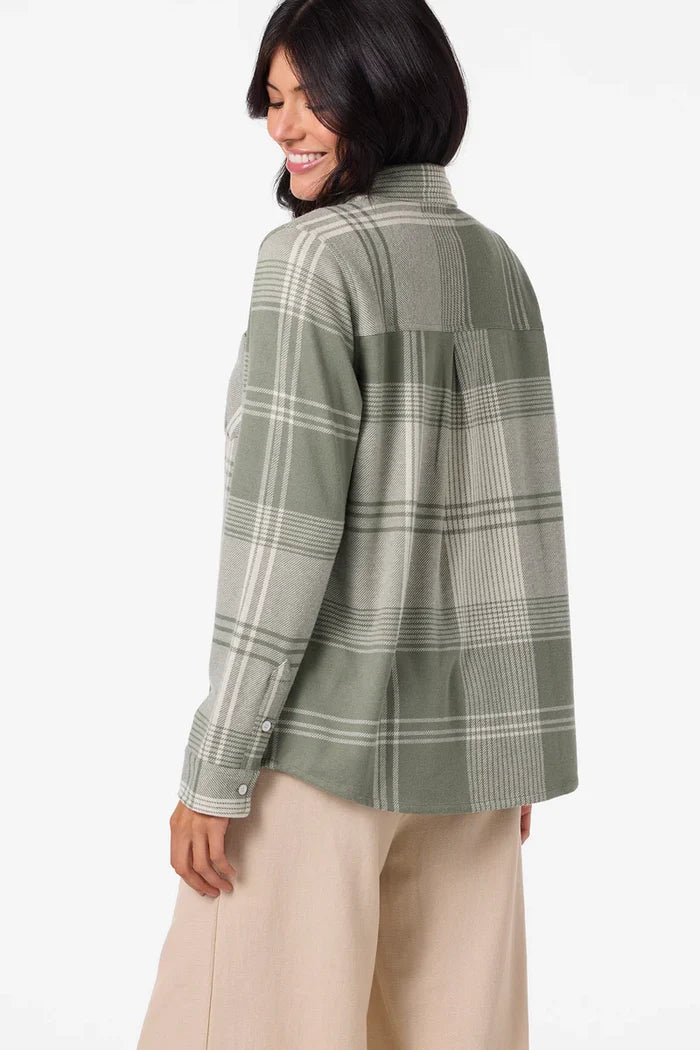 JORGINA LONG SLEEVE FLANNEL SHIRT