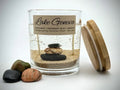 Lake Minnetonka Gel Candle:  Stacked Stones