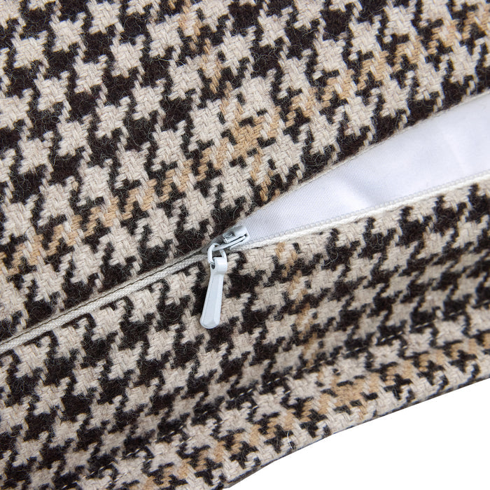 Laramie Houndstooth Concho Trim Bedding Set