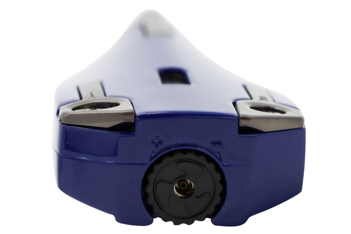 Lotus Mariner Blue Twin Torch Lighter with Punch - 24-7530