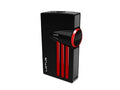 Lotus Orion  Black and Red Twin Flame Lighter 24-5200