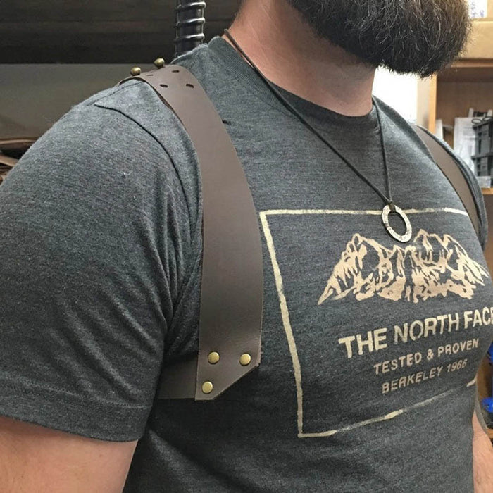 Medieval Strap Leather Sword Bag