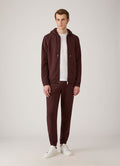 Men's Loopback Zip Hoodie in Bakelite