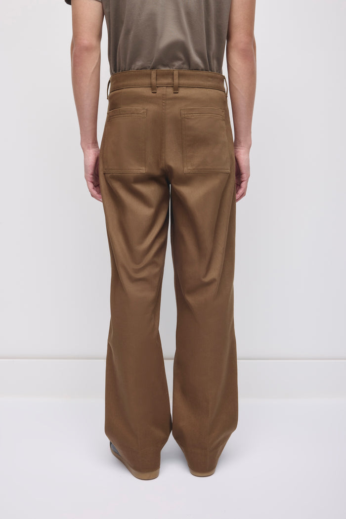Men's Nilus Trouser in Walnut
