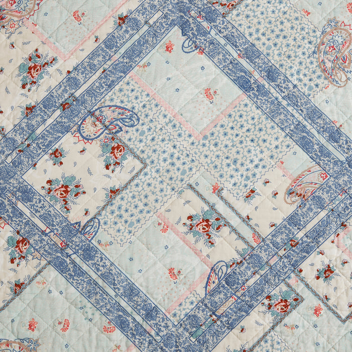 Mirabelle Patchwork Prairie Quilt Set