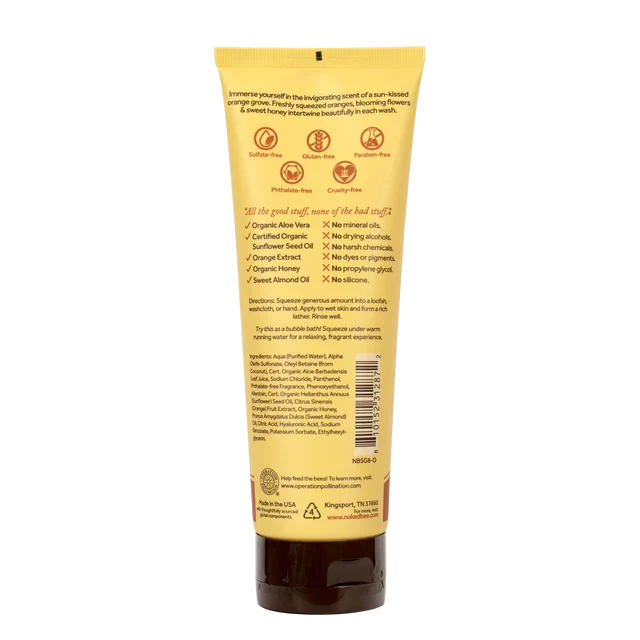 Orange Blossom Honey Purifying Body Wash