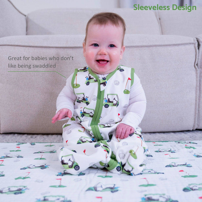 Organic Cotton Sleep Sack-  Golf A Round