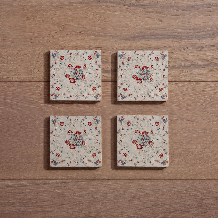 Patchwork Bandana Coaster, Set of 4