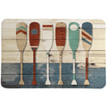 Playful Oars Memory Foam Rug
