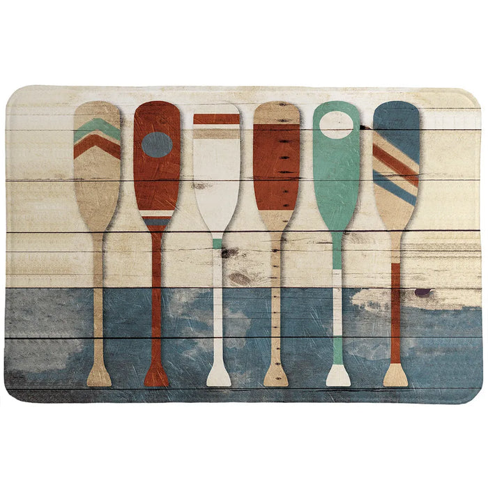 Playful Oars Memory Foam Rug