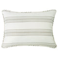Prescott Striped Pillow Sham, 3 Colors (PAIR) King / Taupe Sham