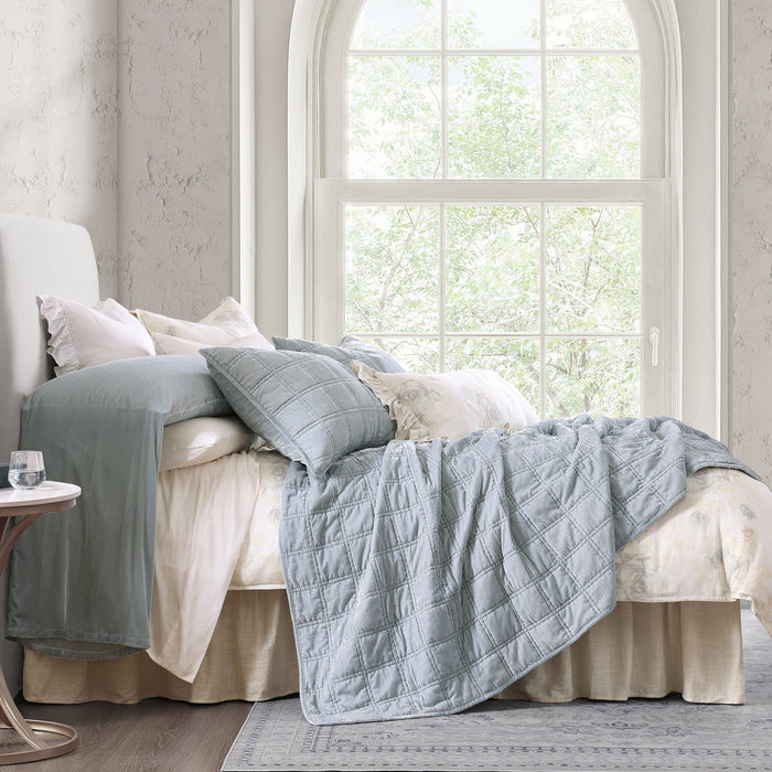Rosaline Washed Linen Bedding Set Comforter / Duvet Cover