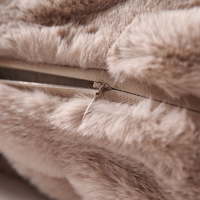 Ruched Rabbit Euro Pillow Pillow