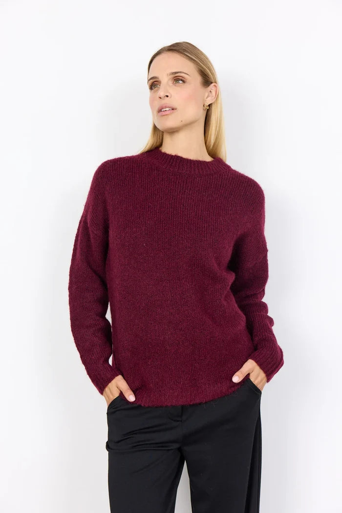 SOYA CONCEPT GUNNA KNIT SWEATER