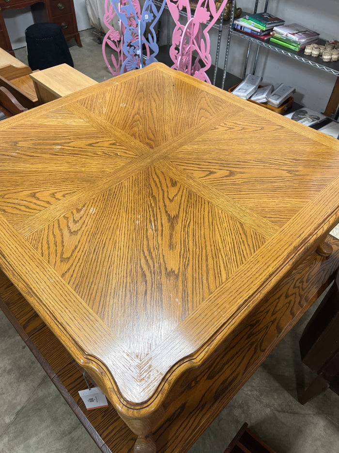Square Oak Coffee Table