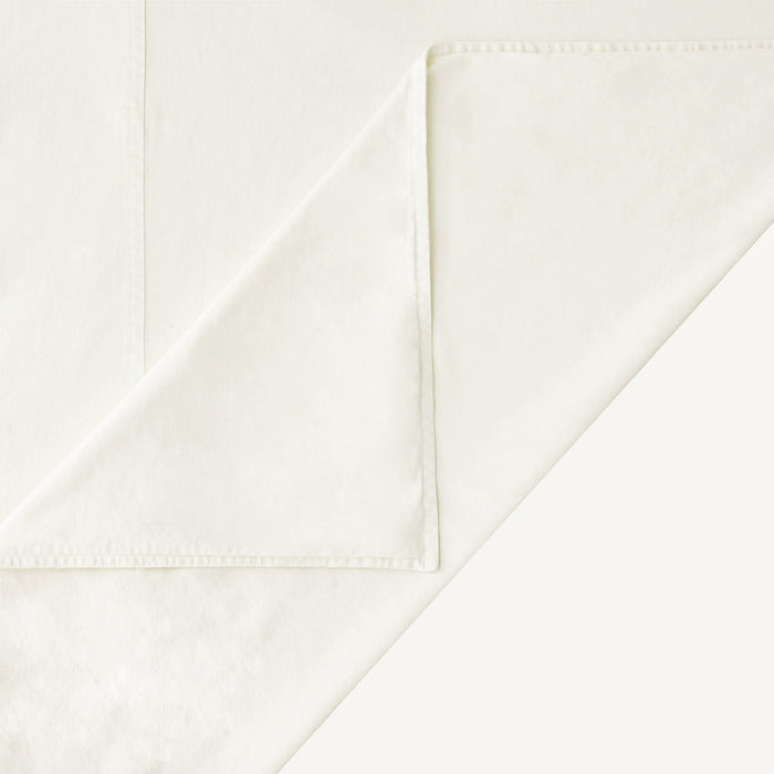 Stonewashed Cotton Canvas Duvet Cover Set Duvet Cover